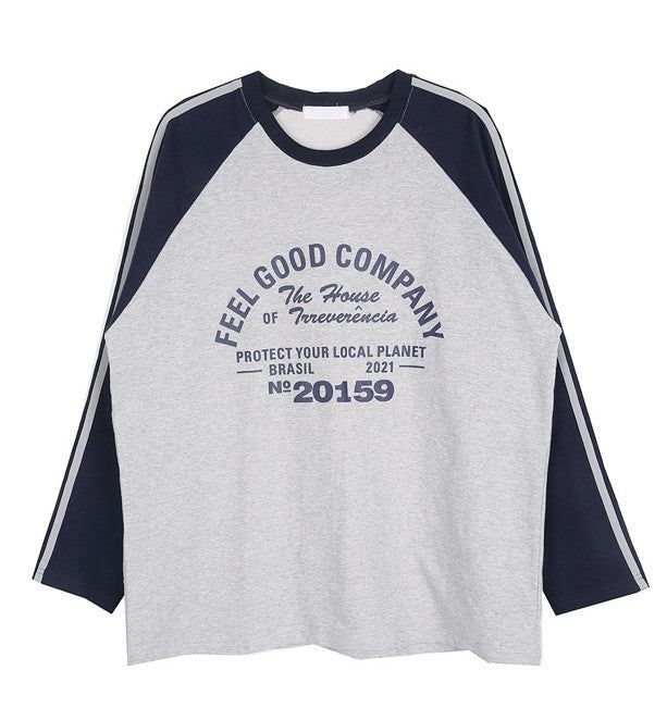 No.0102 track raglan T