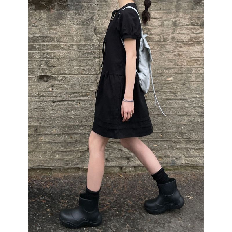 Rally puff dress