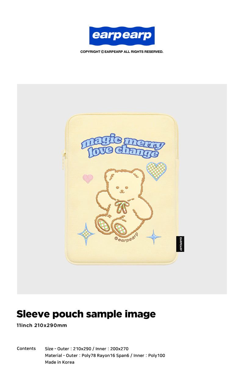 MAGIC MERRY-IVORY(IPAD POUCH)