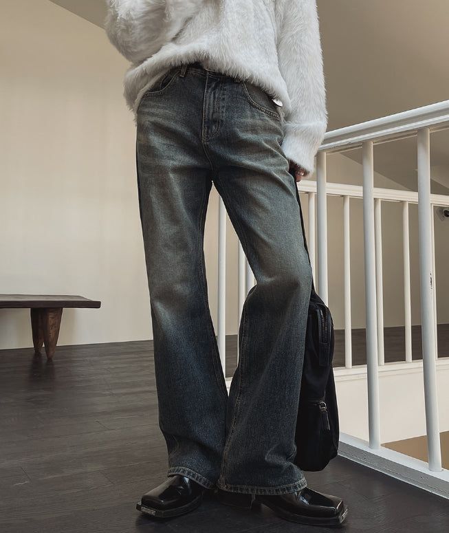 2PLAN（ツープラン）の「Growing cat washed bootcut denim（Pants）」