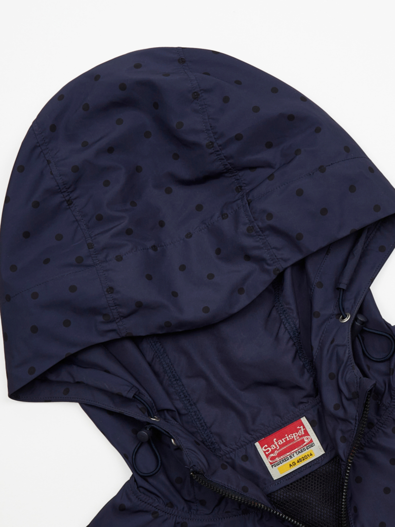S CLEF DOT WINDBREAKER (NAVY)