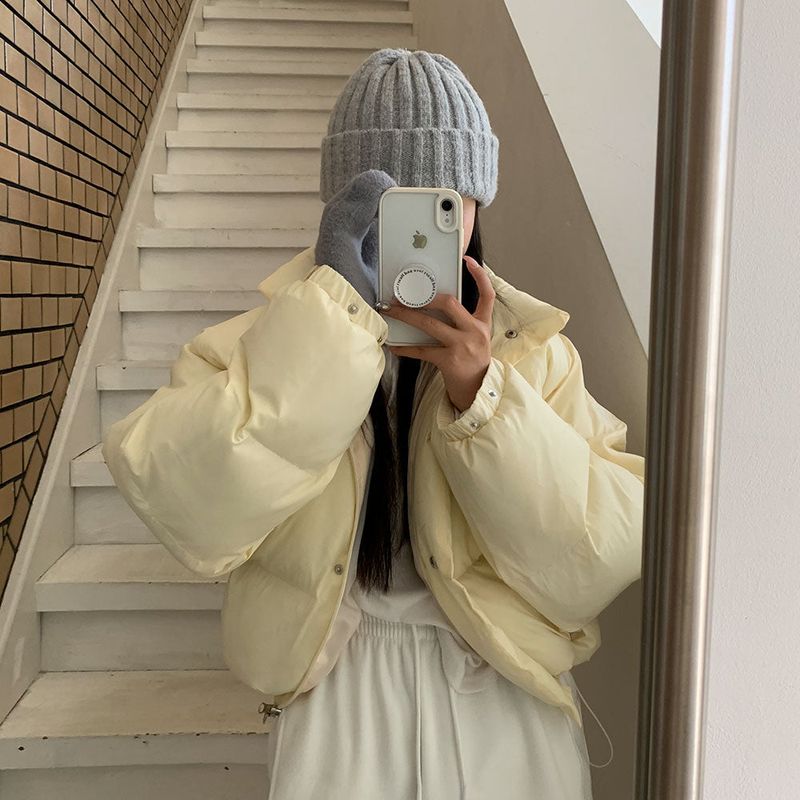 [BELLIDE MADE] Smoke Creamy Two-Way Short Padding