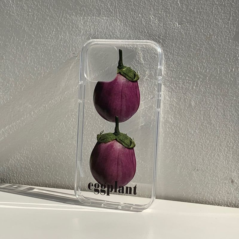 EGGPLANT PHONE CASE 1 (JELLY)