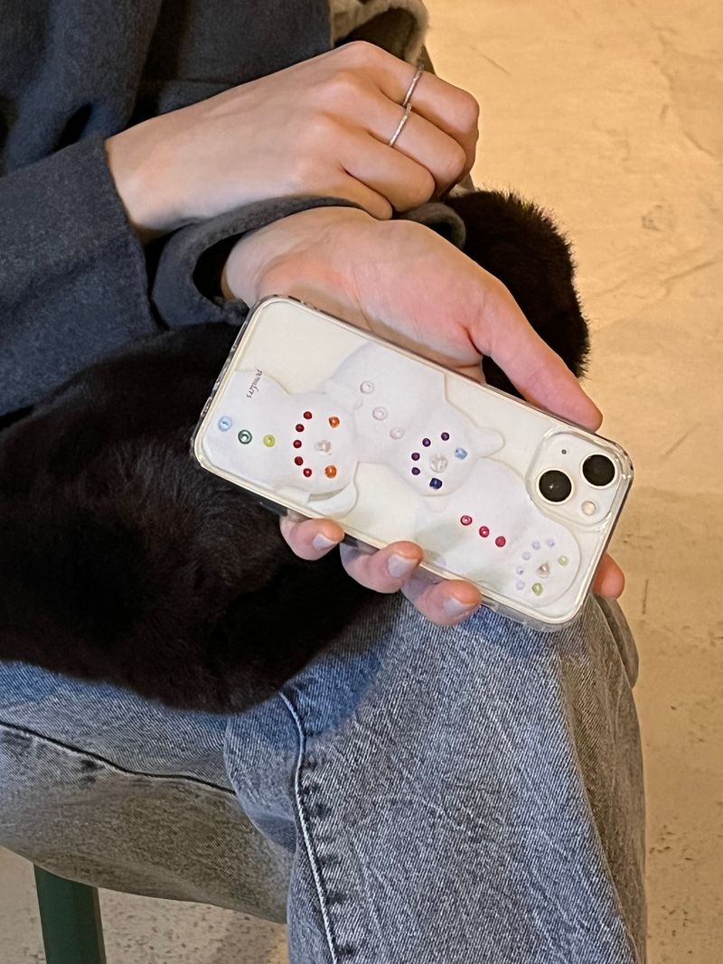 Snowman? Powdermans! phonecase