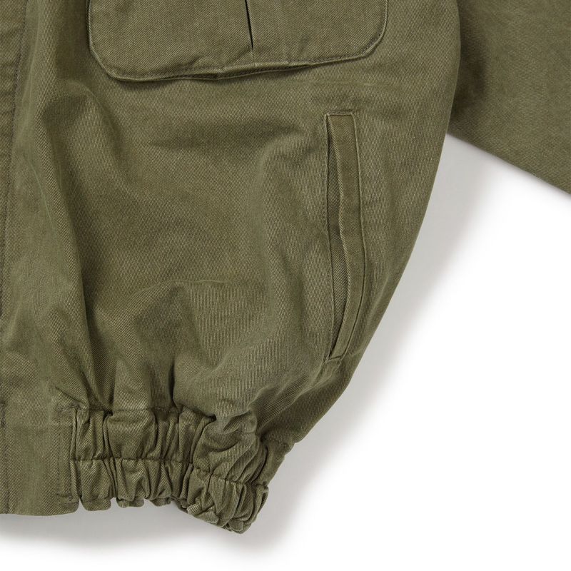 Quiet Trucker Jacket / Olive
