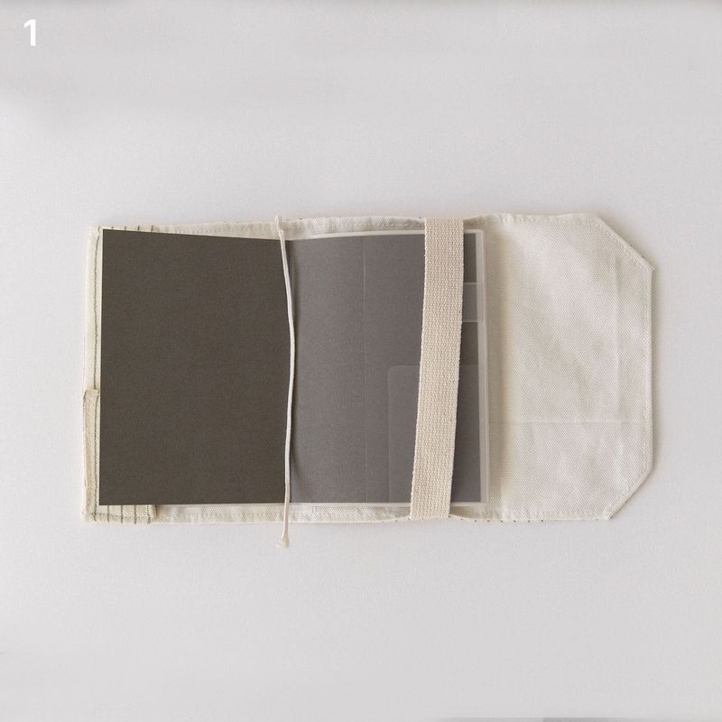 [MADE] Window stripe book cover_Sky blue