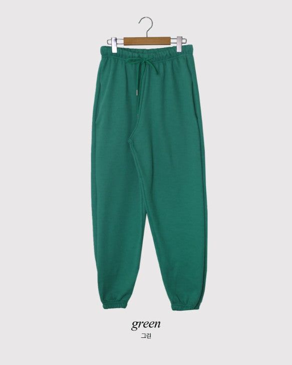 Daily Lettering Hoodie + Jogger Pants Set (3color)
