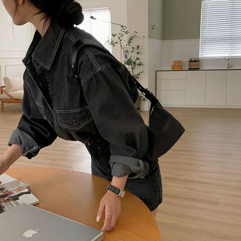 [2Type]Eyelet Shoulder & Cross Bag