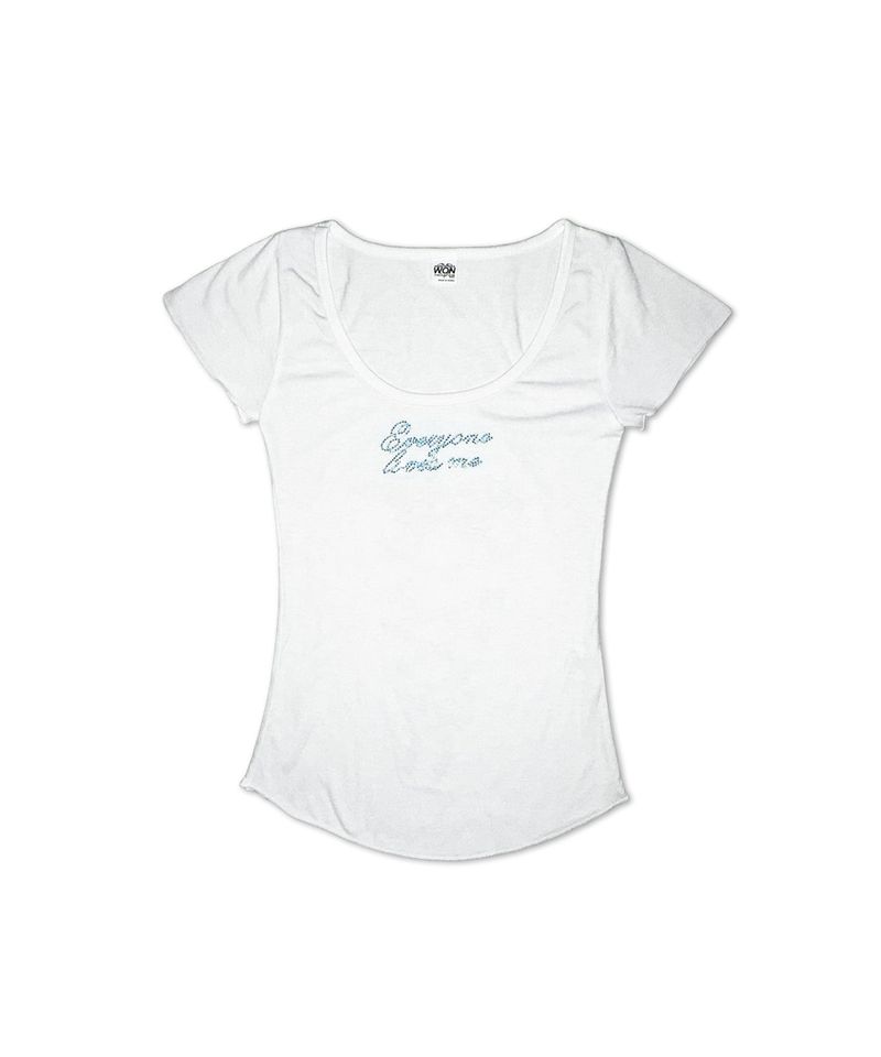 exy corset glitter tee (4colors)