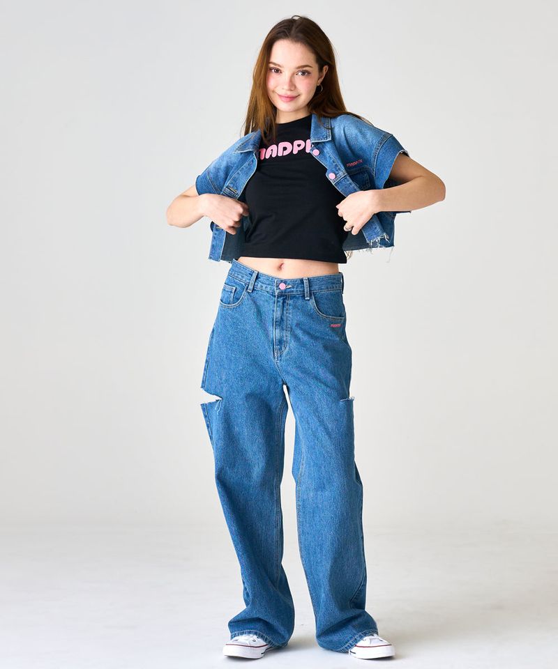 MP BIG LOGO CROP T