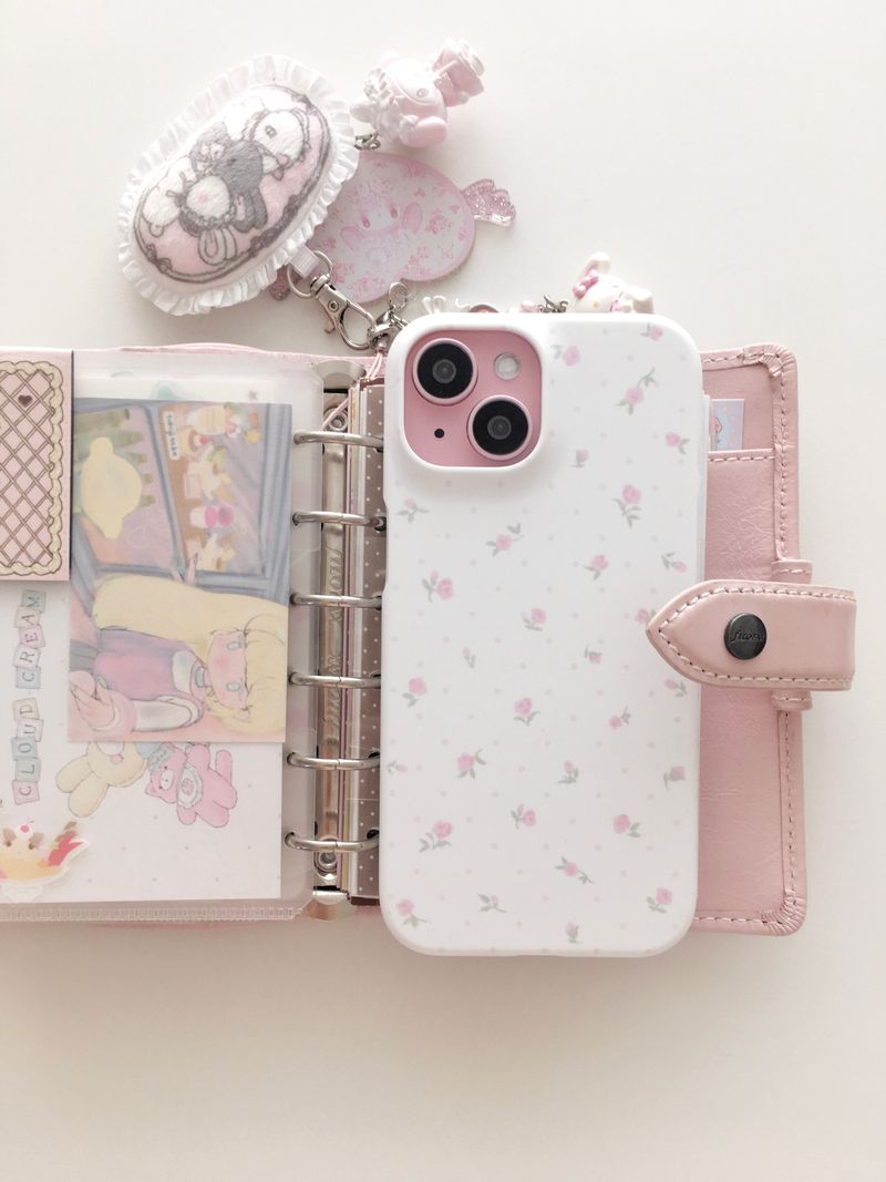 Dot Rose Hard Case