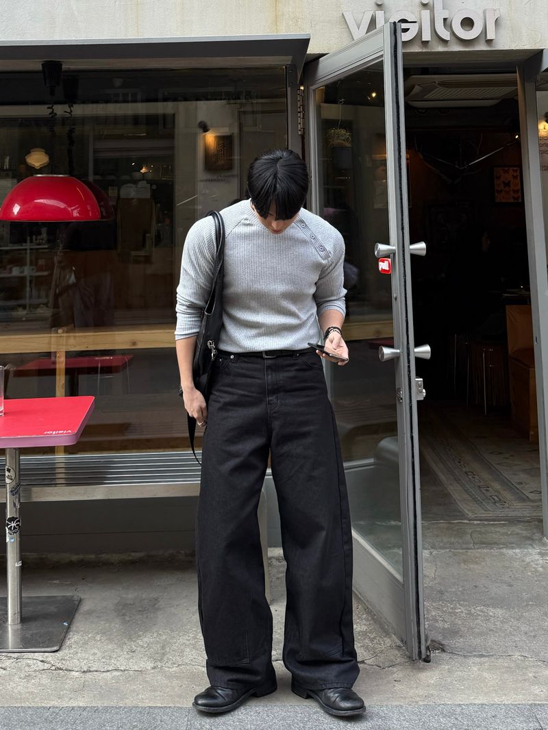Dune cut-out denim pants