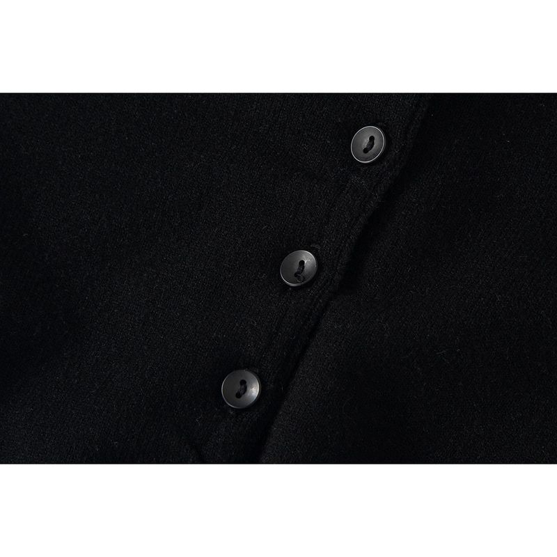 CUPCAKE CARDIGAN-BLACK
