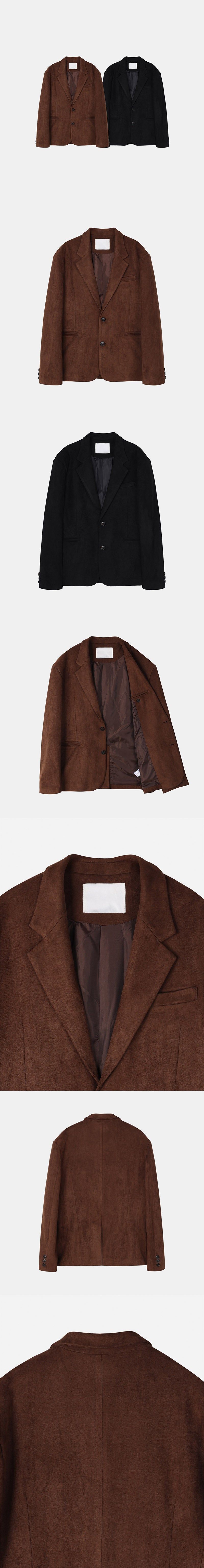 [S/S] Suede 2button blazer(2color)