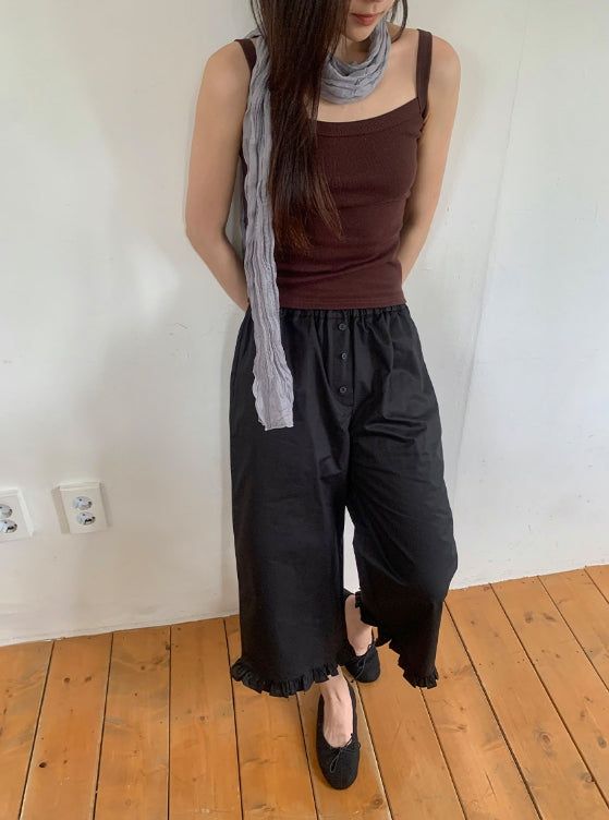 Mauve Wrinkle Pleated Long Muffler Scarf