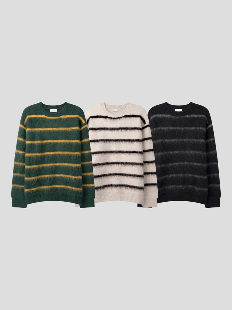 Er high-density mohair dangara knit