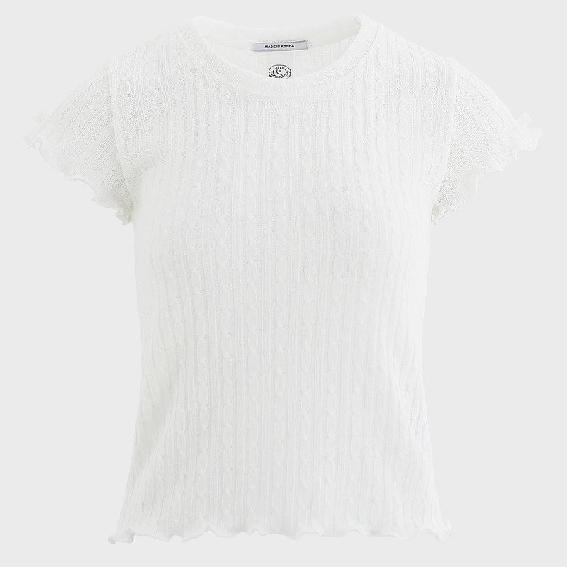 NATURE T-SHIRT IN WHITE