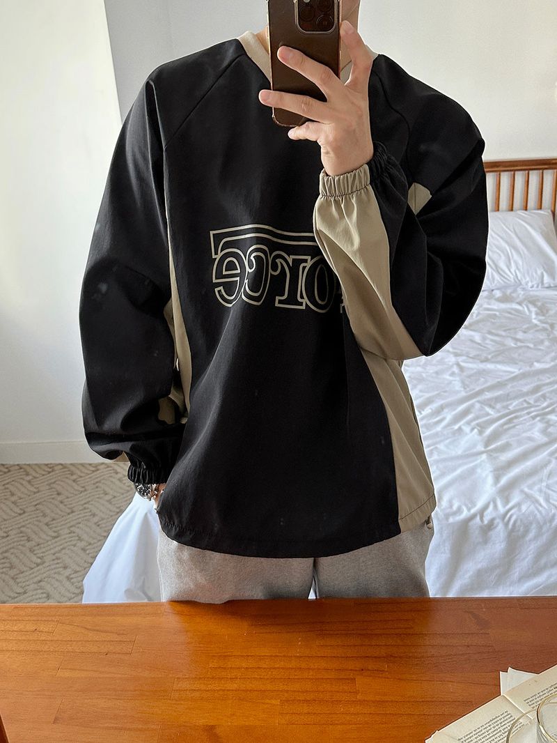フォースナイロンスウェットシャツ