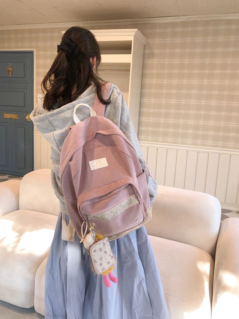 Bon voyage backpack_mauve pink