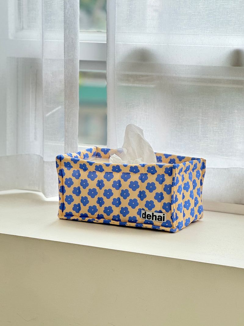 Flower Tissue Basket