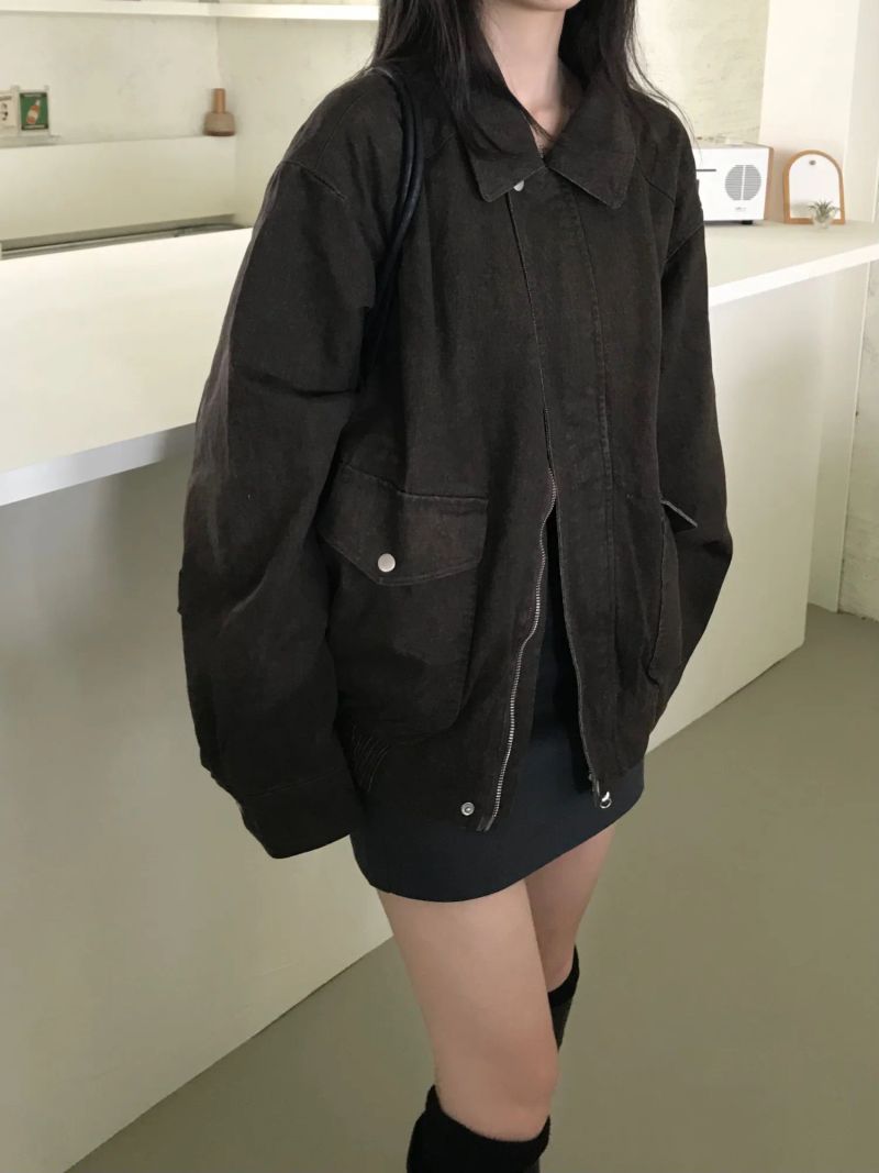 Claire Cotton Washed Jacket (3 colors)
