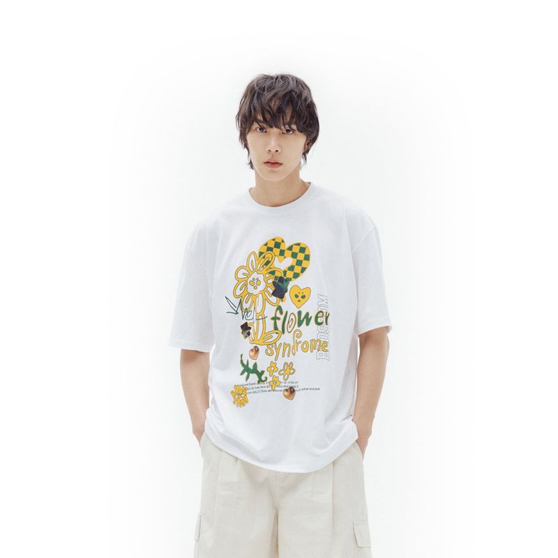 RDVZ（ランデブー）の「フラワーシンドロームTシャツ（トップス）」