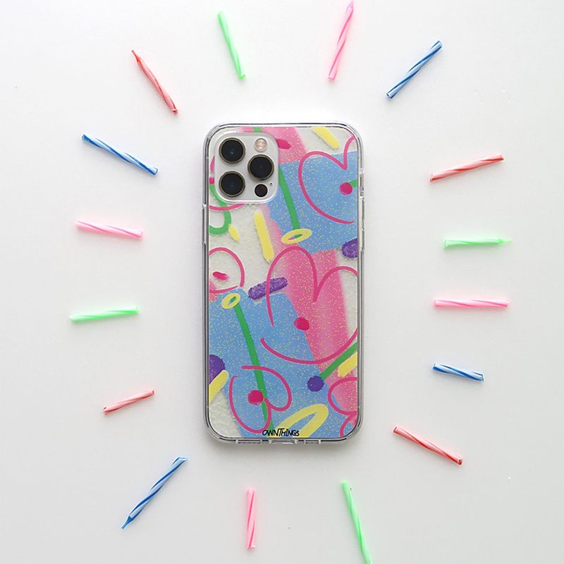 [MADE] Birthday phone case (jelly hard)