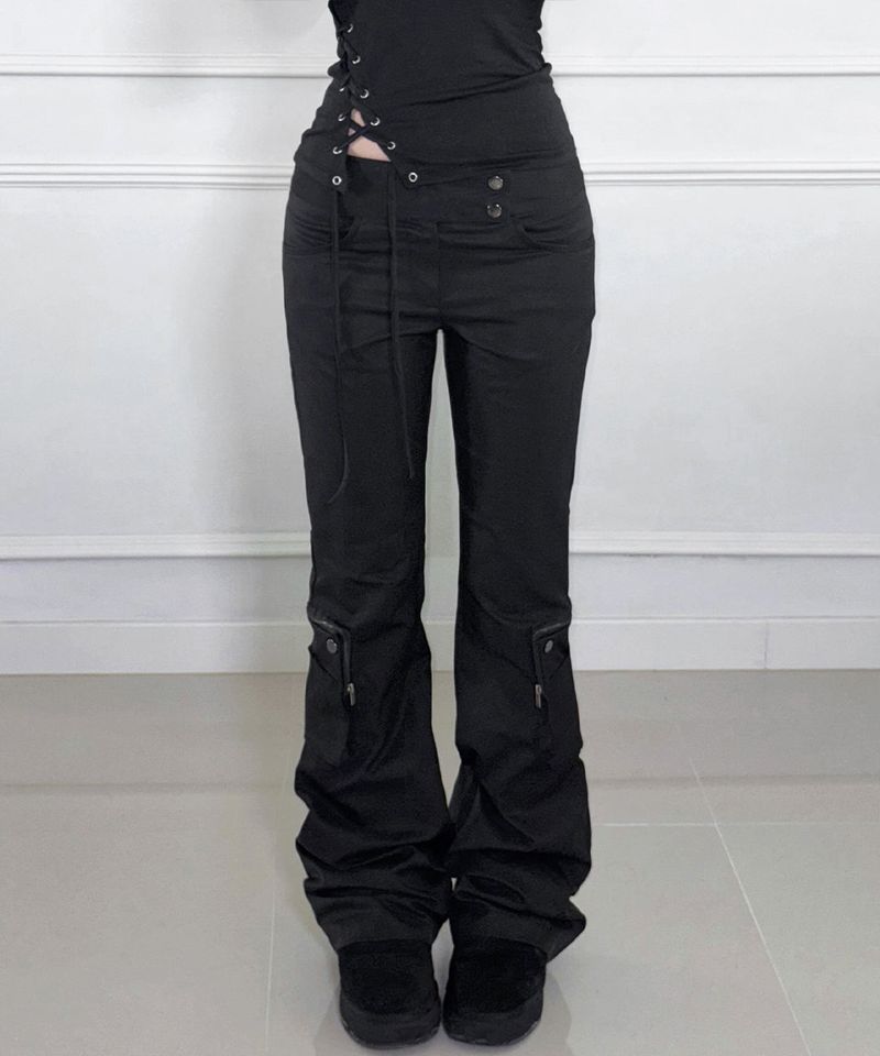meego（ミーゴ）の「Pocket Low Bootscut PT (2colors)（Pants）」