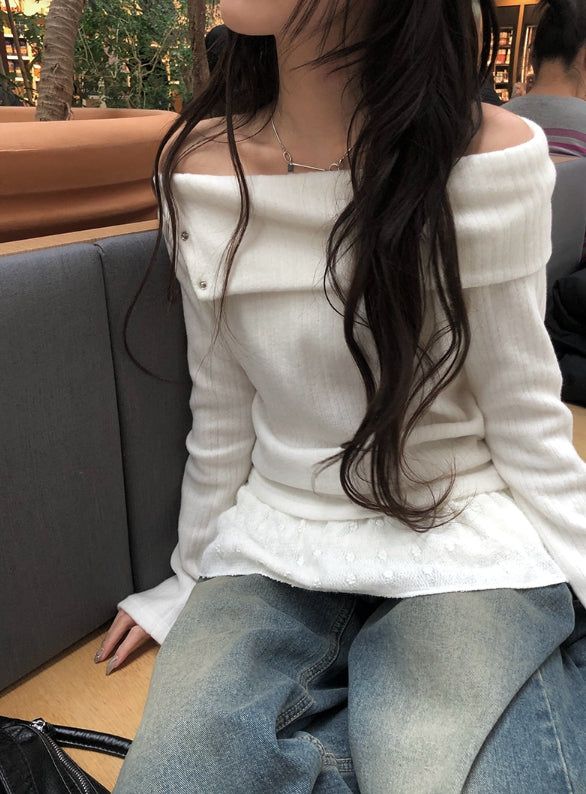 Wand Snowflake Layered Mini Skirt