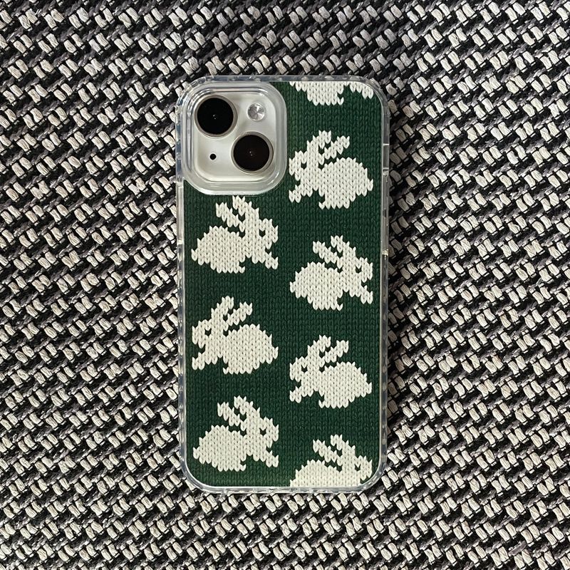 BUNNY HARD JELL CASE_GREEN