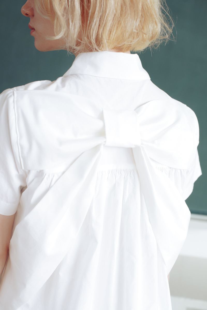 bigribon frill shirt 