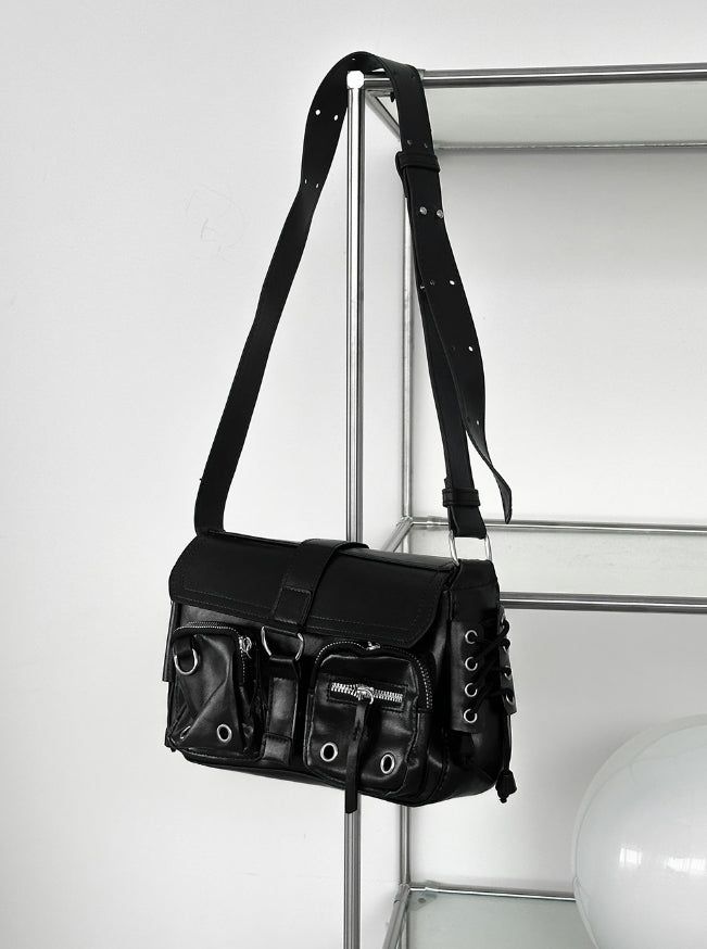 Enle Corset Pocket Shoulder Bag