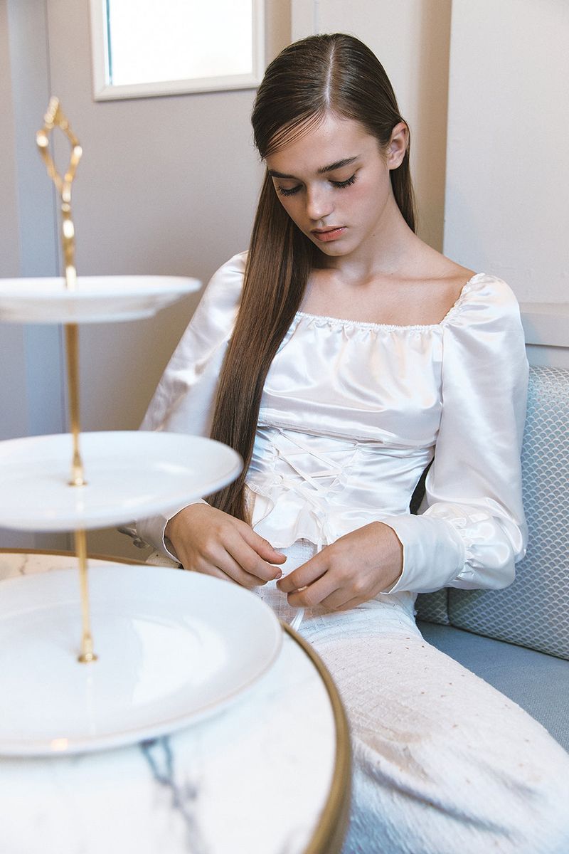 Corset Blouse White
