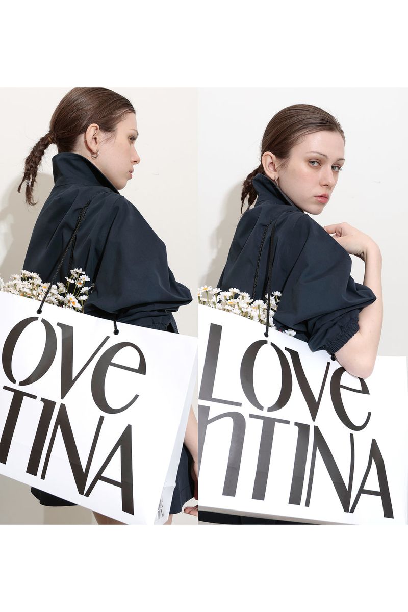 WIND HIGH-NECK JACKET_NAVY
