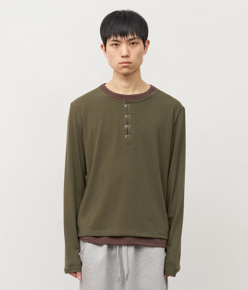 HIFIFNK(ハイファイファンク)の「Tip Buckle Layered Longsleeve(Tops)」