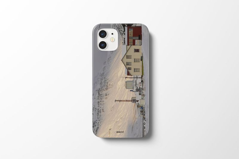 (matte) Snow Series 01 iceland phone case