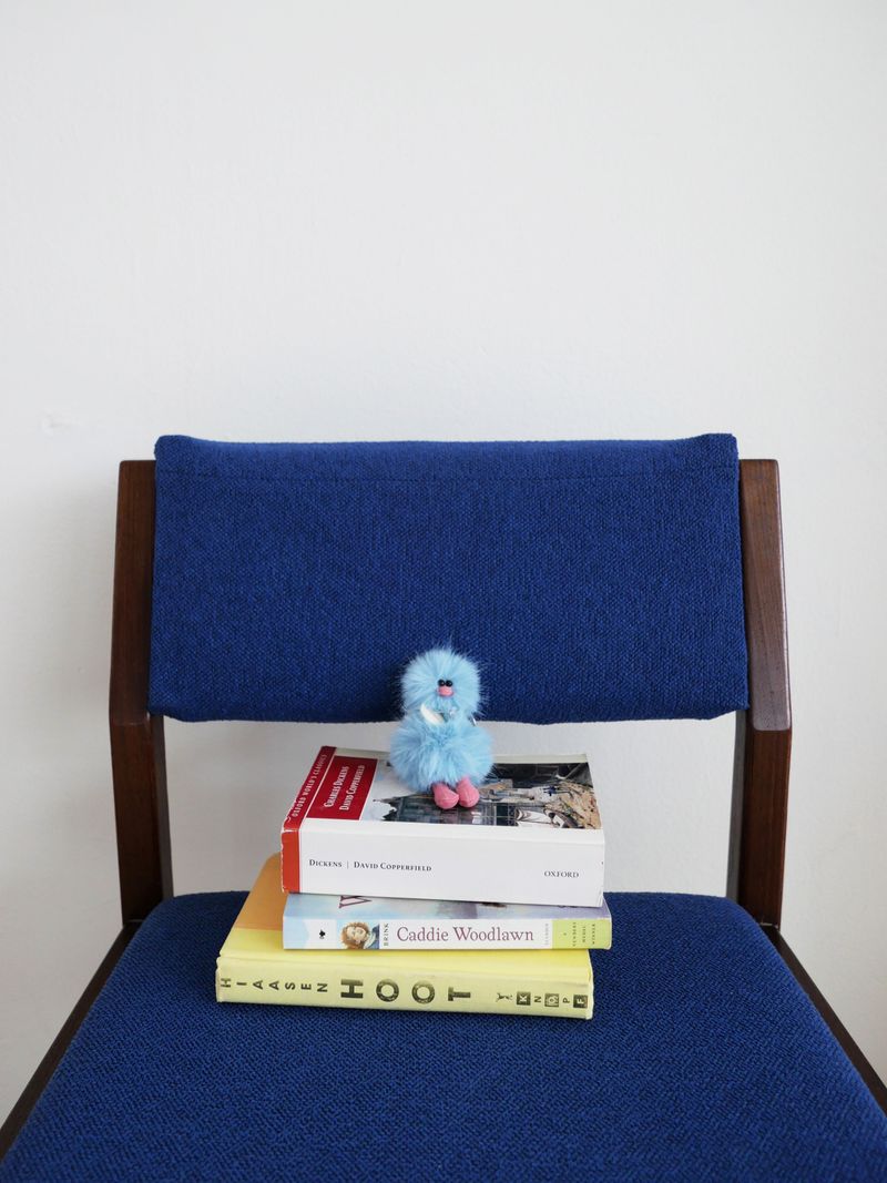 Cosymosy Mini Bird Keyring - Sky Blue
