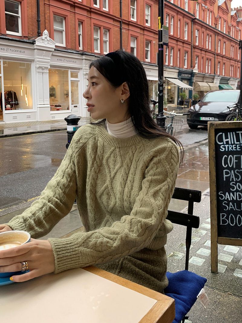 [MADE] Murphy's Wool Twisted Knitwear