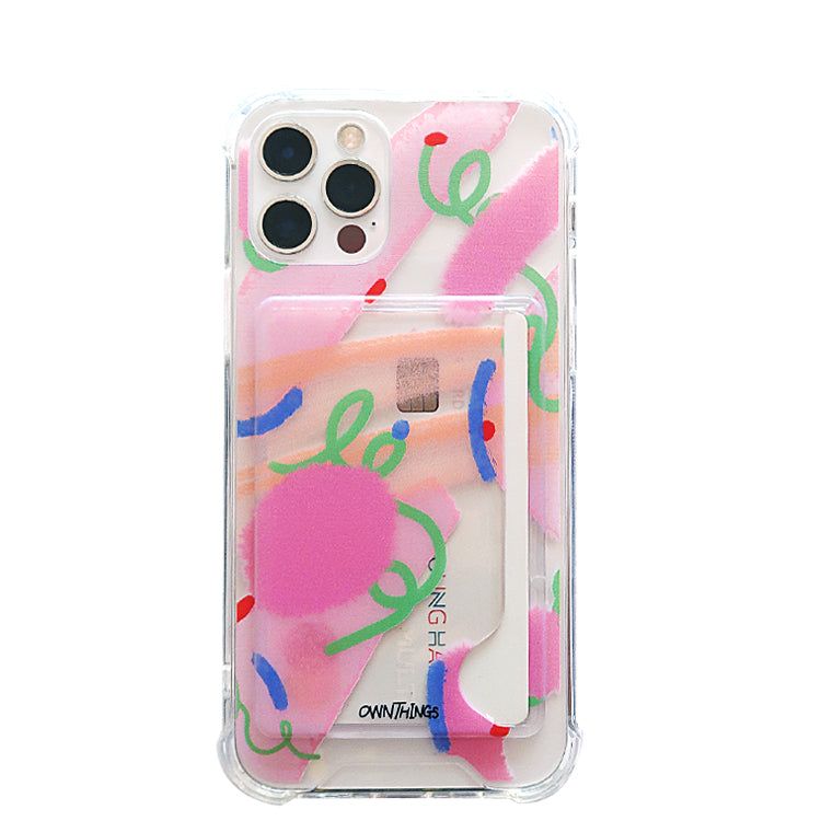 Ownthings（オウンシングス）の「[MADE] グッドフィーリングデイカードケース (jelly hard)（スマホグッズ/小物）」