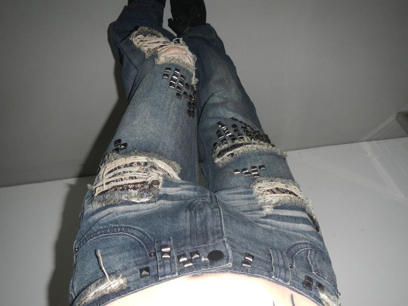 maybe stud dark denim pt