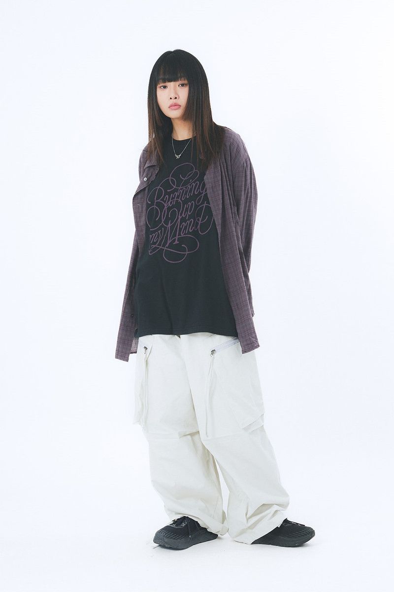 Running pigment dying long sleeve