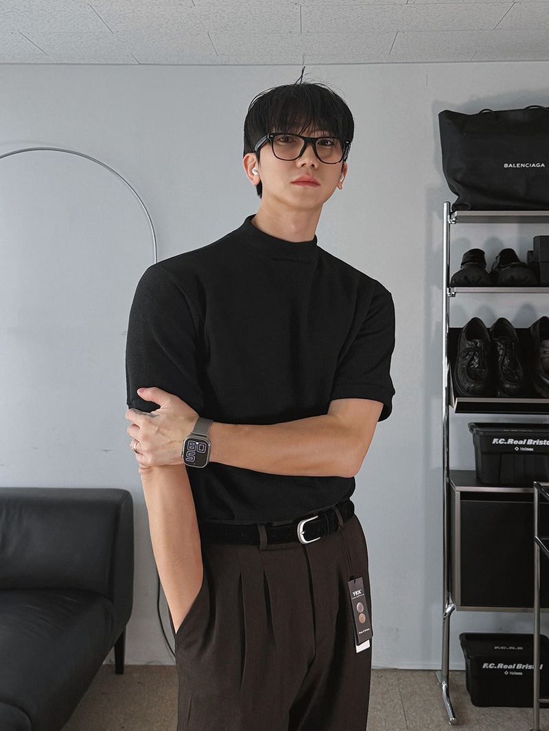 ASCLO（エジュクロ）の「ASCLO Fleece High Neck Short Sleeve T (5color)（Tops）」
