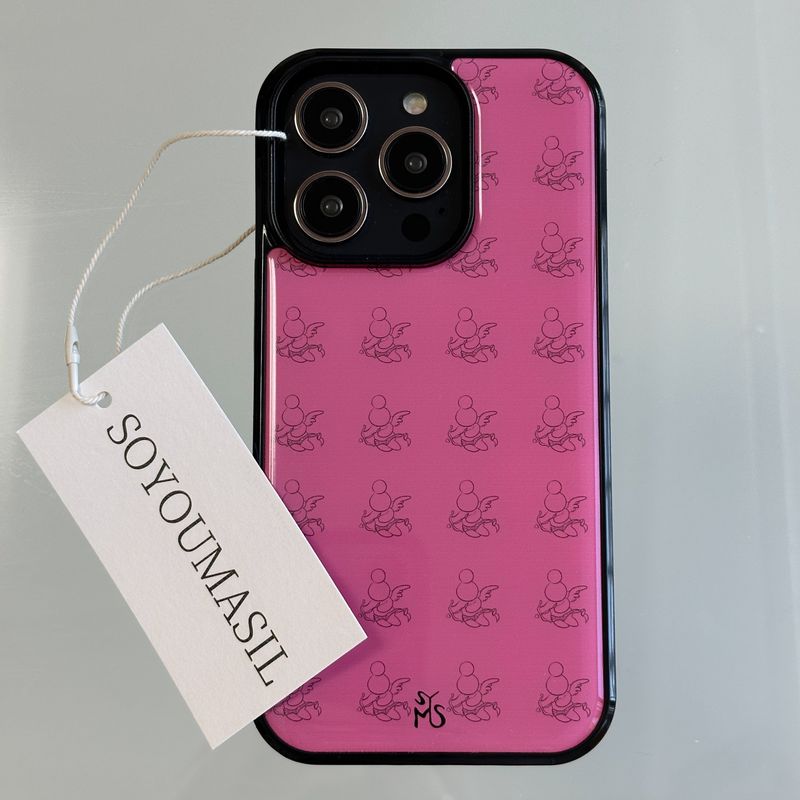 Tattoo Color Pink epoxy bumper case