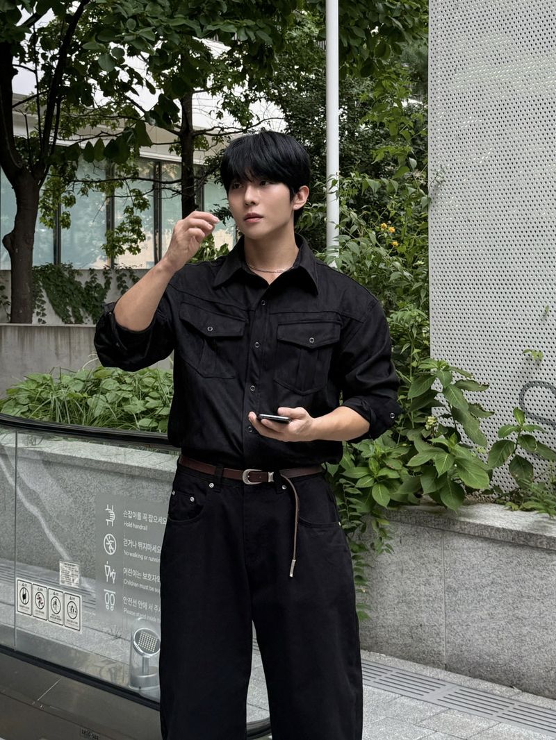 Yard suede western shirt