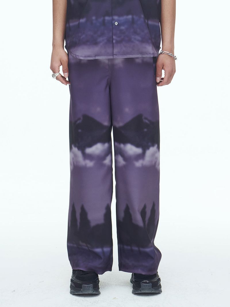 Sserpe（セルぺ）の「Purple Wind Flow Pants（Pants）」