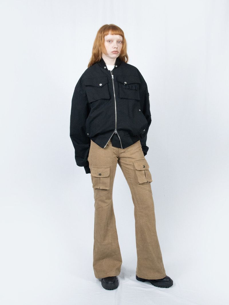 Ripstop Bomber Jacket (Black)