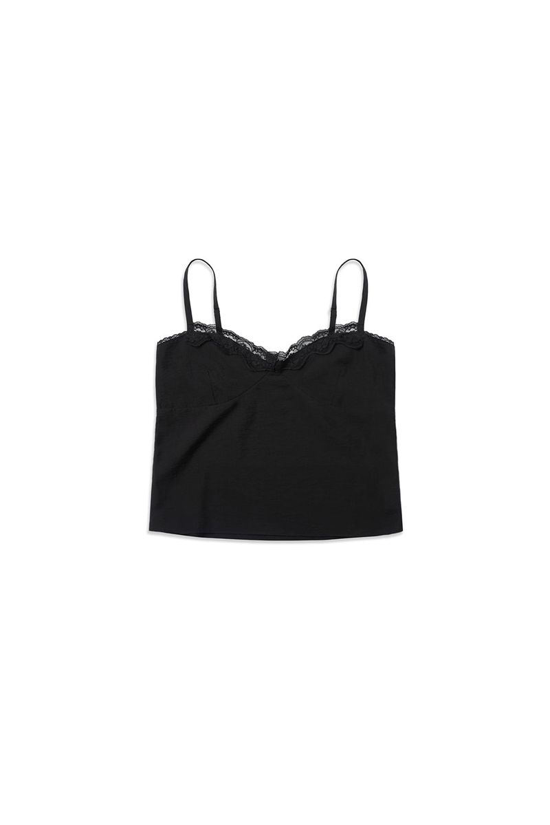 Sleek lace sleeveless_black