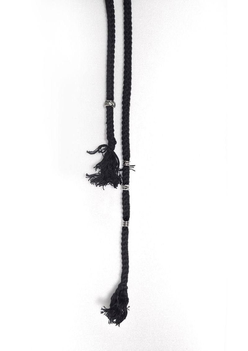 EARFLAP DRAG BEANIE . BLACK
