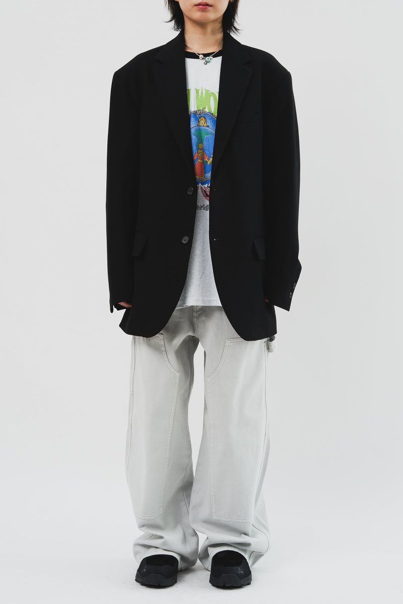 Sub Single Breasted Jacket (3color)