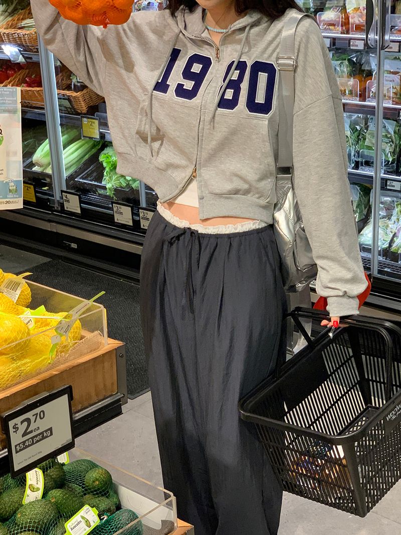 [Additional Fluff option] 1980 two-way hooded zip-up